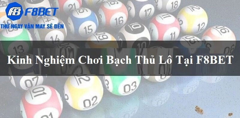 Kinh nghiệm chơi Bạch Thủ Lô tại F8BET